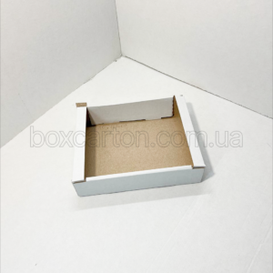 Лоток БІЛИЙ кондитерський 210×160×50 мм