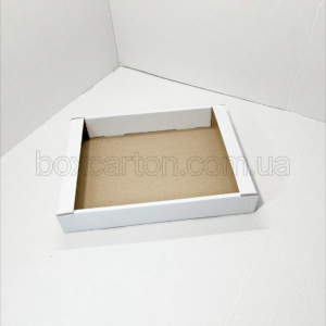 Лоток БІЛИЙ кондитерський 290×210×45 мм